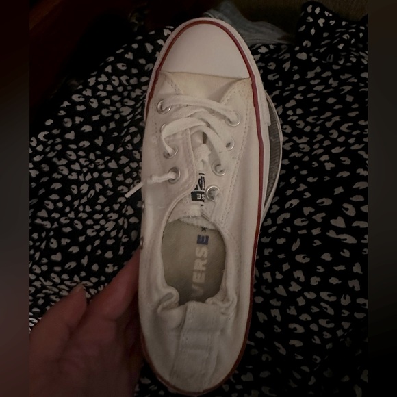 CONVERSE All Stars White Shoreline Low Top Slip-on Sneakers - Size 7 - Picture 4 of 7